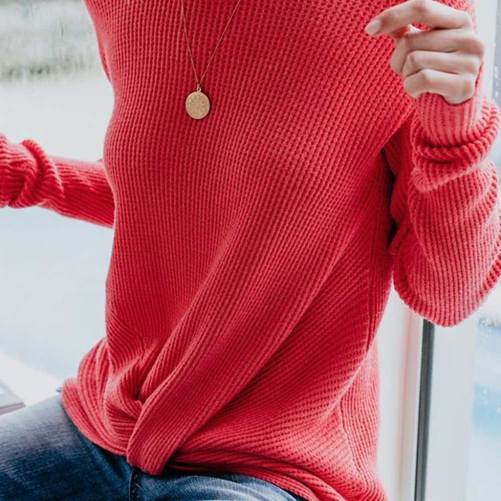 💜 New Ribbed Sweater - Picture 2 of 9